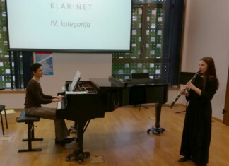 Klarinetistica Tihana Car osvojila prvu nagradu na državnom natjecanju