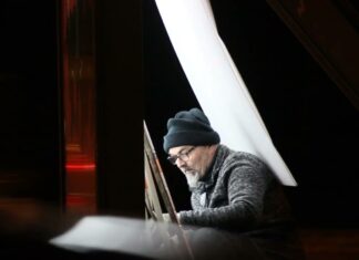 Ivan Škrinjar u procesu izrade završnog rada